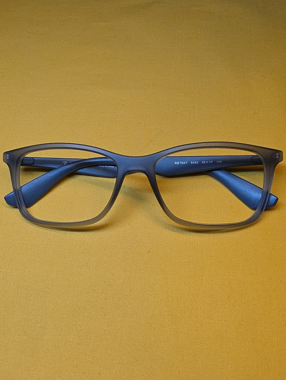 Ray-Ban ▪︎ Active Collection ▪︎ Matte Transparent Grey ▪︎ Light Weight Frames